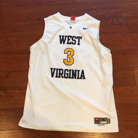 wvu basketball jersey